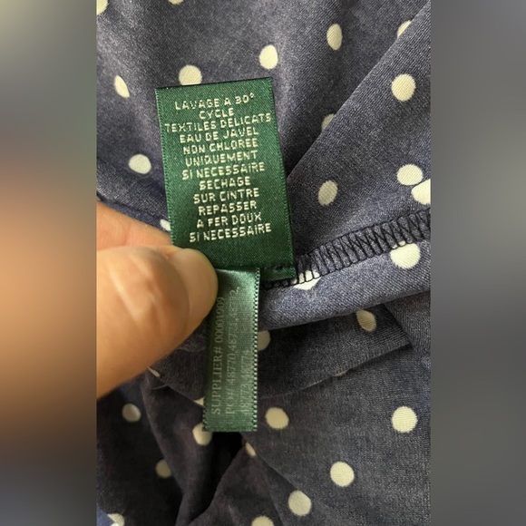 Lauren Ralph Lauren Women’s Mid Navy Blue Dress Size 8 - Picture 12 of 12